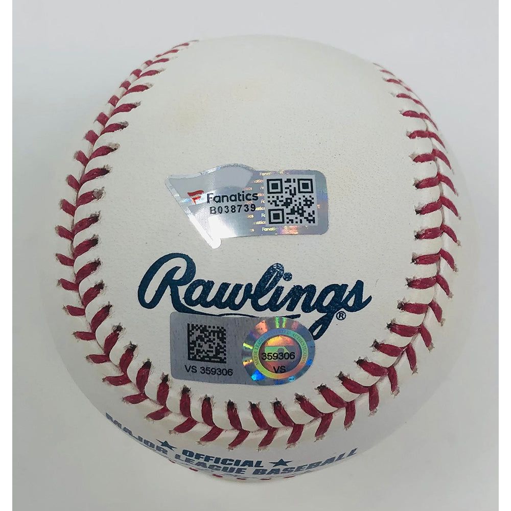 COREY SEAGER Los Angeles Dodgers Autographed / Inscribed "2020 NLCS MVP" Official MLB Baseball FANATICS