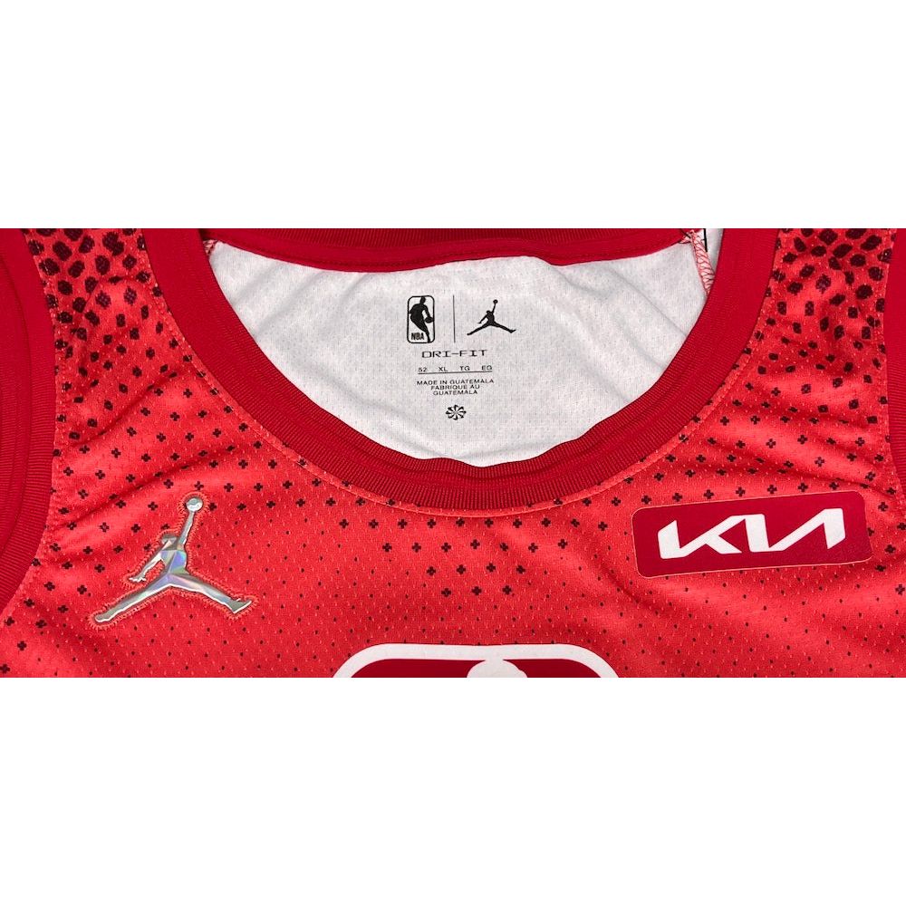 JA MORANT Autographed Memphis Grizzlies 2022 All Star Red Jersey PANINI LE 50