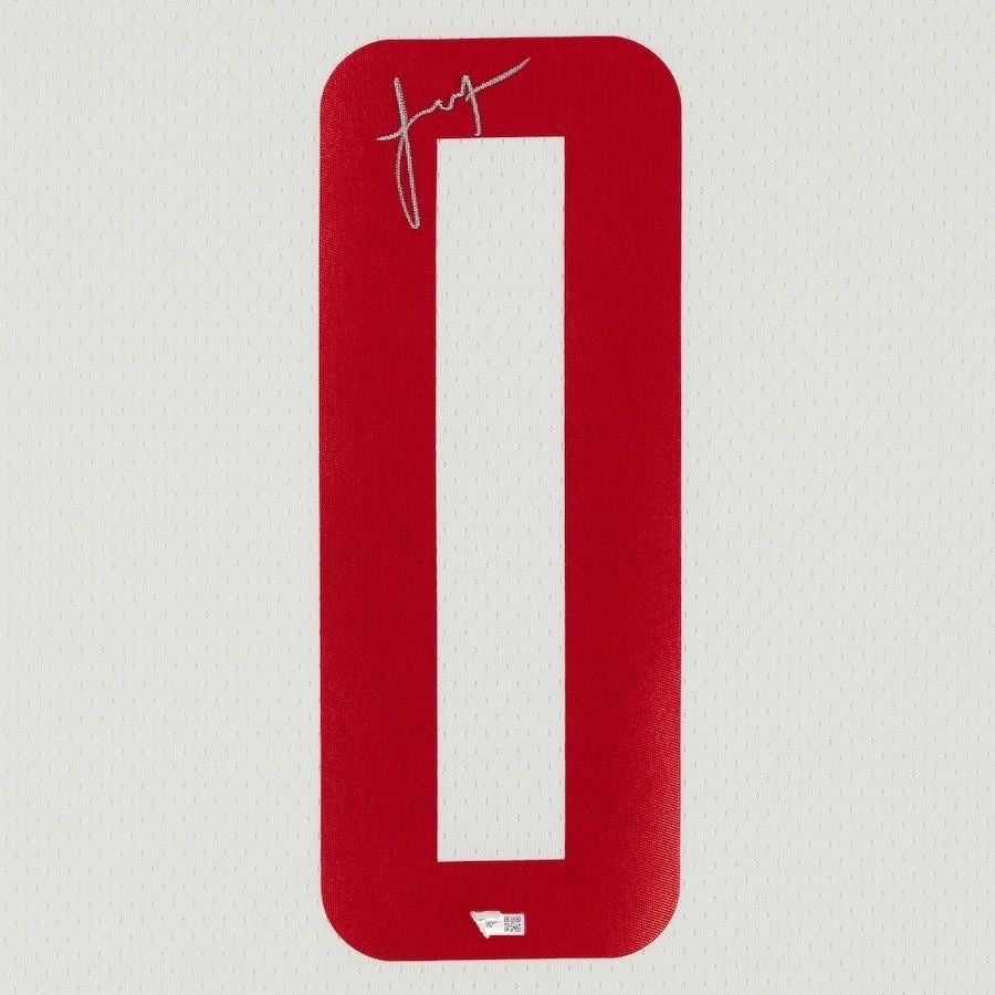 JALEN GREEN Autographed Houston Rockets White Swingman Jersey FANATICS