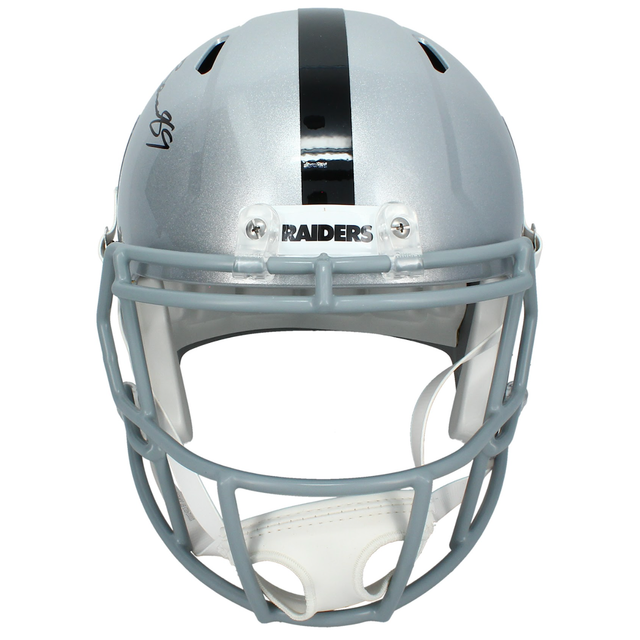 Brock Bowers Autographed Las Vegas Raiders Full Size Speed Helmet Beckett