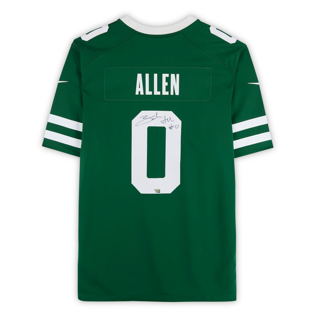 Braelon Allen Autographed New York Jets Green Nike Vapor F.U.S.E. Limited Jersey Fanatics