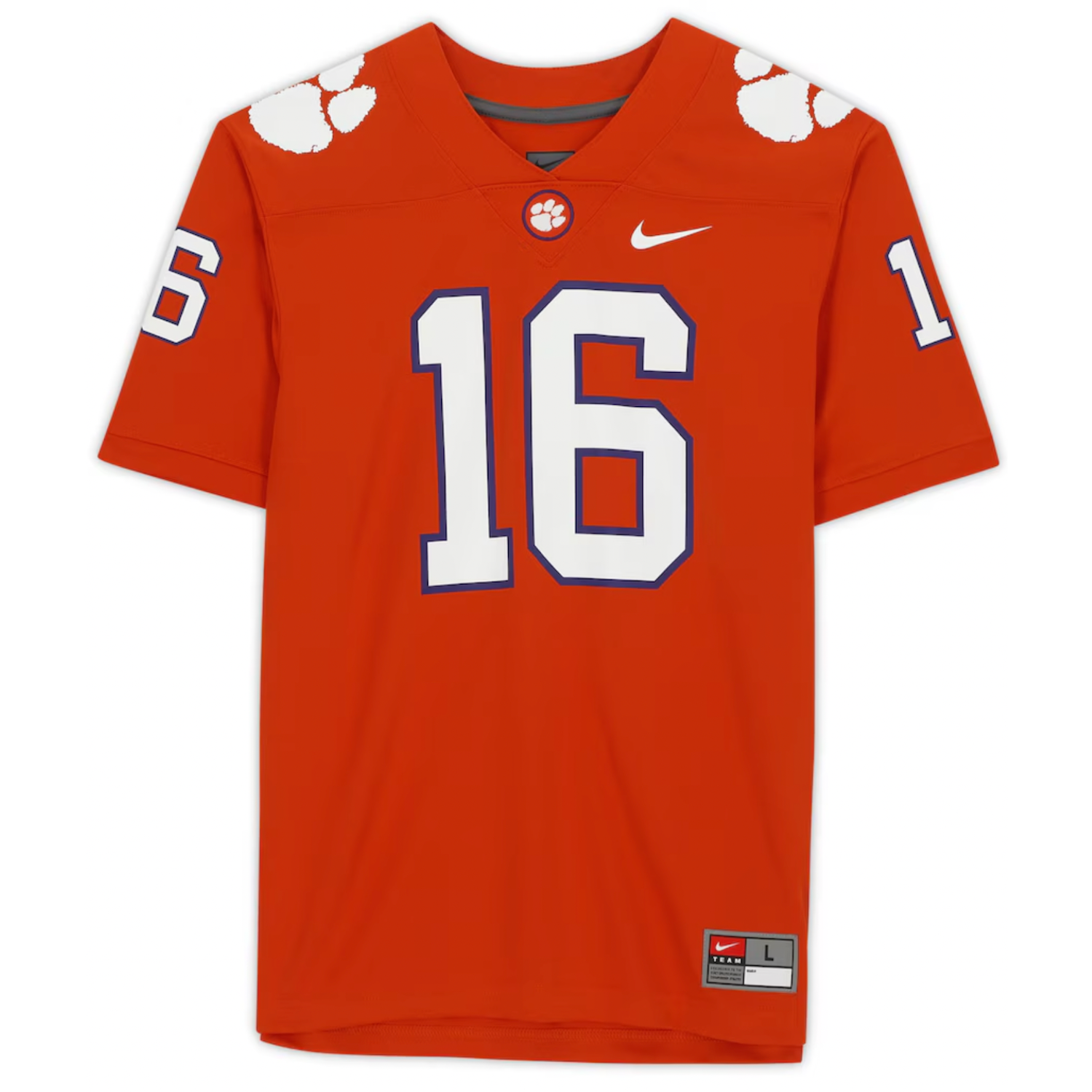 Trevor Lawrence Autographed Clemson Tigers Orange Nike Game Jersey Fanatics