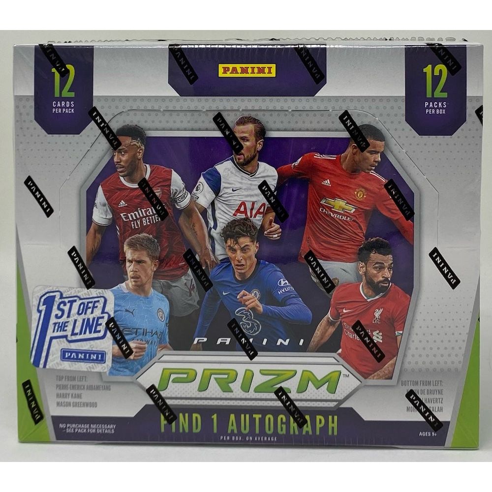 2020-21 Panini Prizm Premier League Soccer 1st Off the Line FOTL Hobby Box