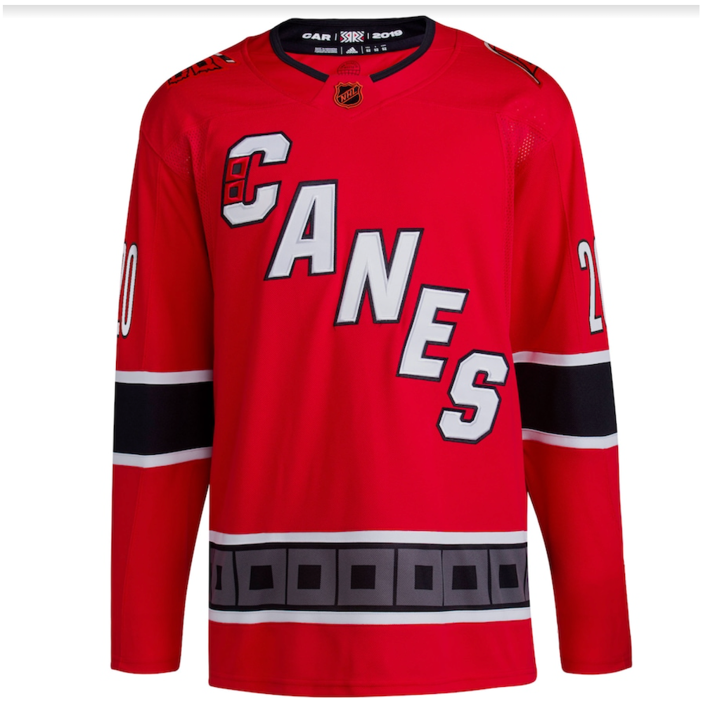 Sebastian Aho Autographed Carolina Hurricanes Reverse Retro Adidas Jersey Fanatics
