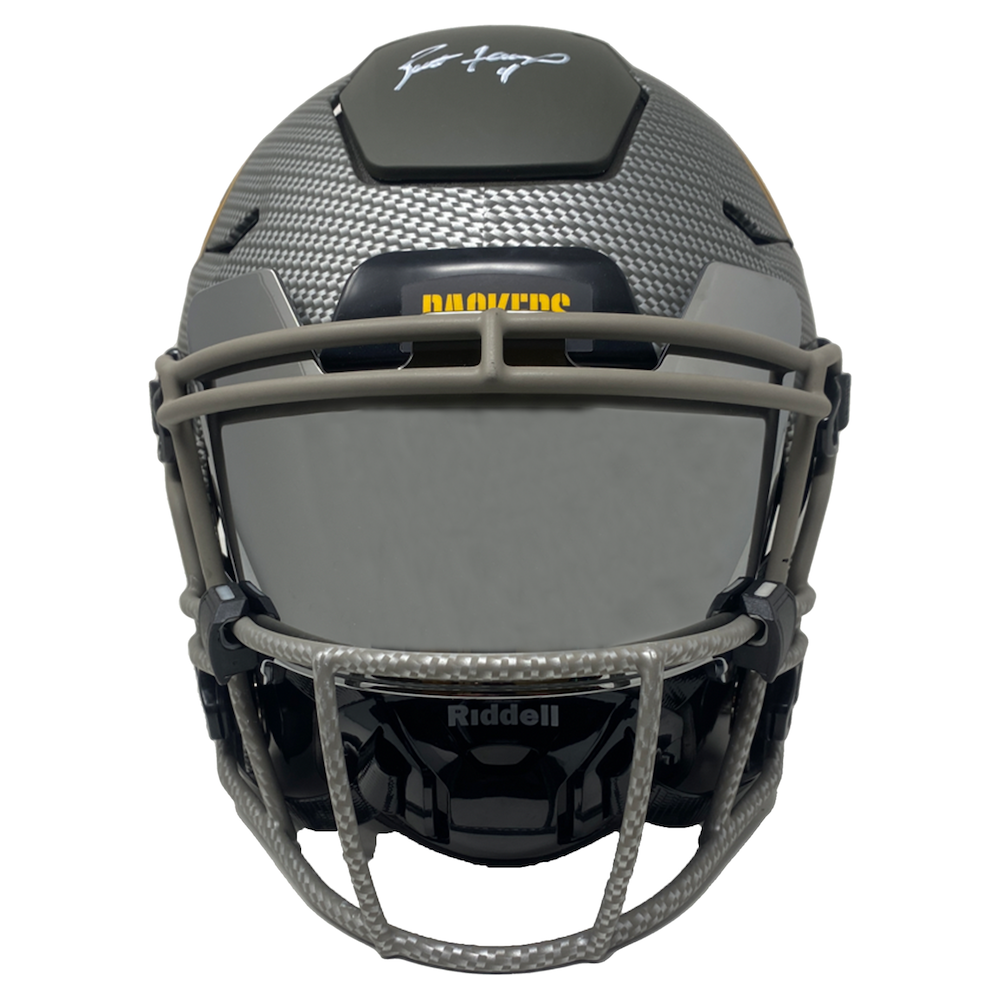 BRETT FAVRE Autographed Hydro Packers Speed Flex Authentic Helmet FAVRE HOLO