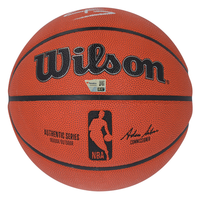 Cooper Flagg Autographed Dallas Mavericks Wilson Authentic Series IO Basketball Fanatics