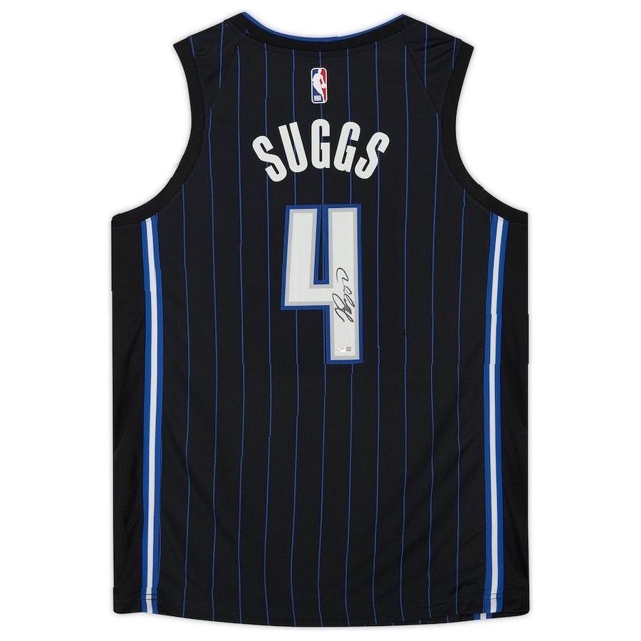 JALEN SUGGS Autographed Orlando Magic Black Nike Swingman Jersey FANATICS