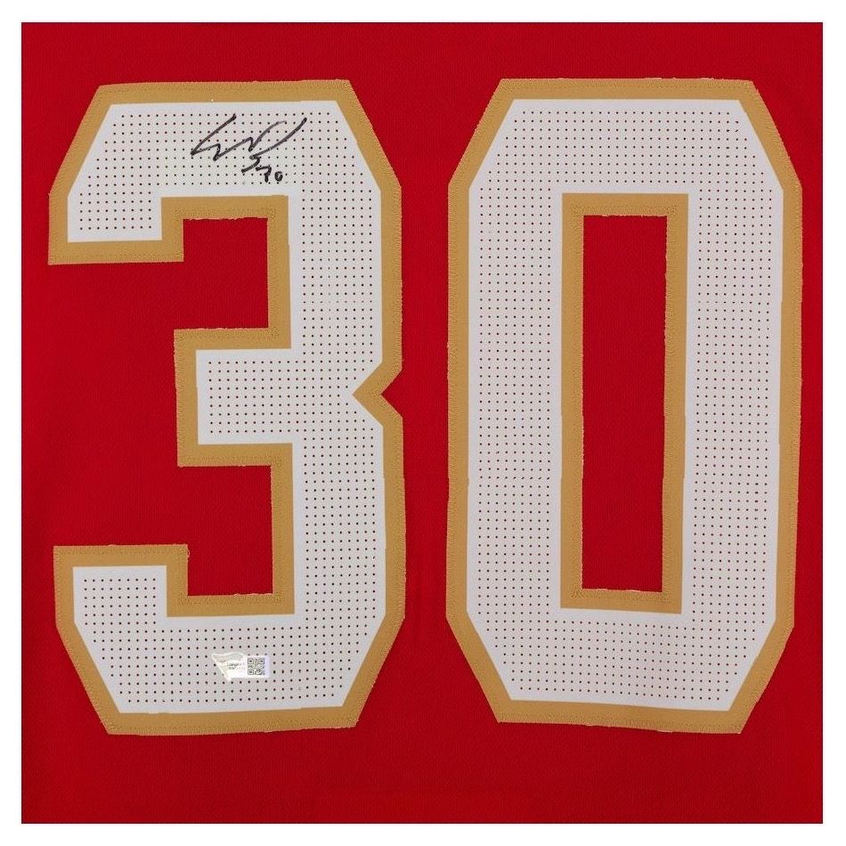 SPENCER KNIGHT Autographed Florida Panthers Authentic Jersey FANATICS
