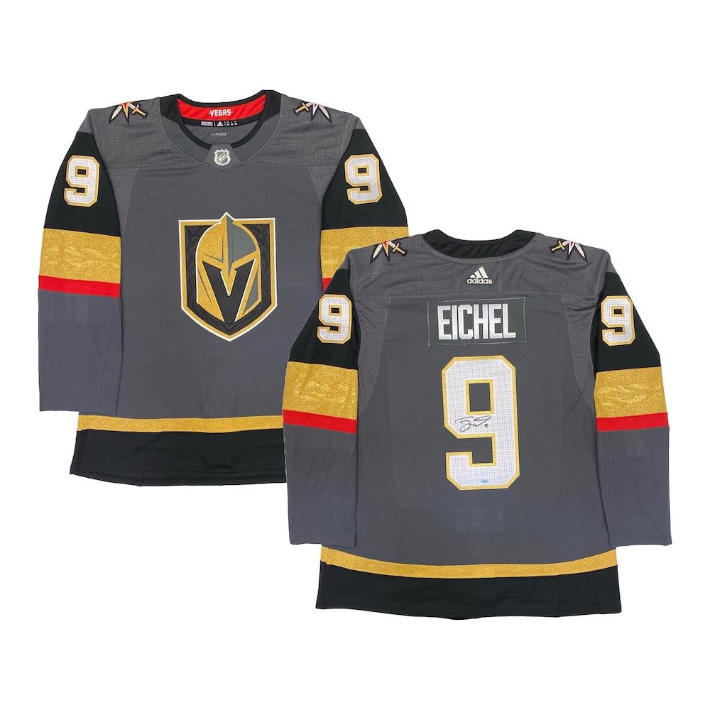 JACK EICHEL Autographed Las Vegas Golden Knights Authentic Jersey FANATICS