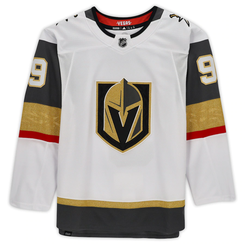 JACK EICHEL Autographed Las Vegas Golden Knights Authentic White Jersey FANATICS