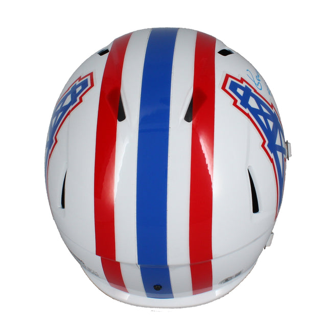 Kenny Houston Autographed "HOF 86" Houston Oilers Speed Helmet Beckett