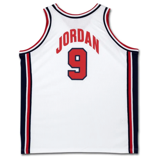MICHAEL JORDAN Autographed 1992 Team USA Authentic White Jersey UDA