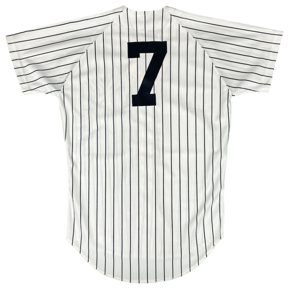 MICKEY MANTLE Autographed New York Yankees Diamond Collection Jersey PSA / JSA