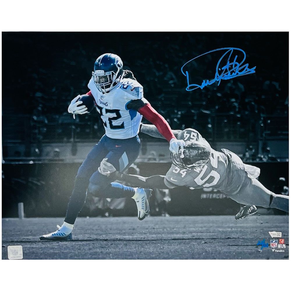 DERRICK HENRY Autographed Tennessee Titans 16" x 20" Photo FANATICS LE 22/25