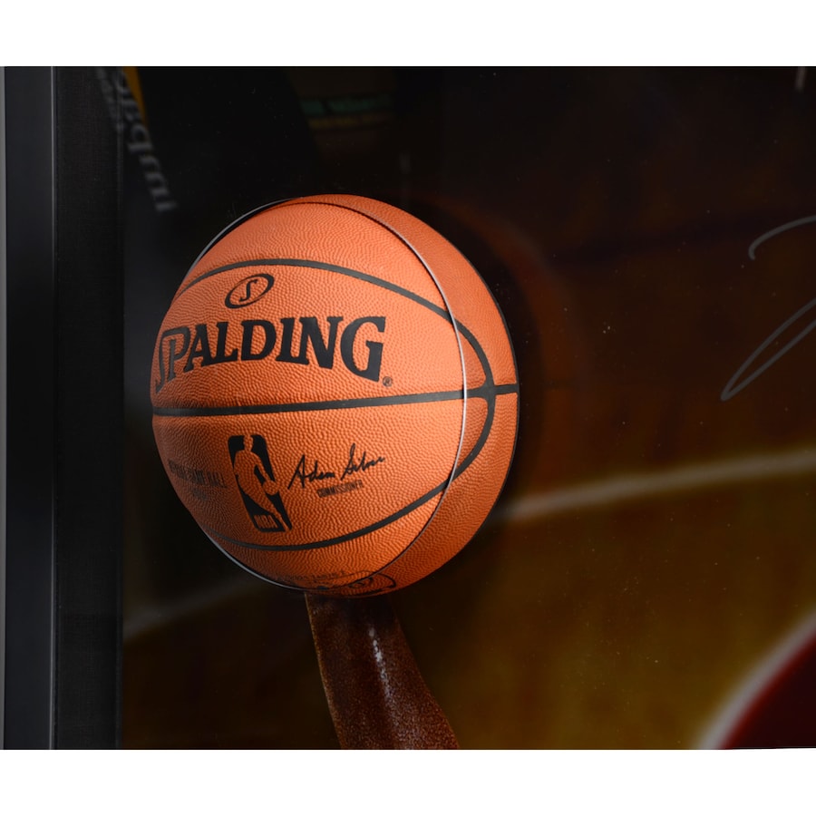 MICHAEL JORDAN Autographed Bulls Framed Break Through Display UDA LE 123/123