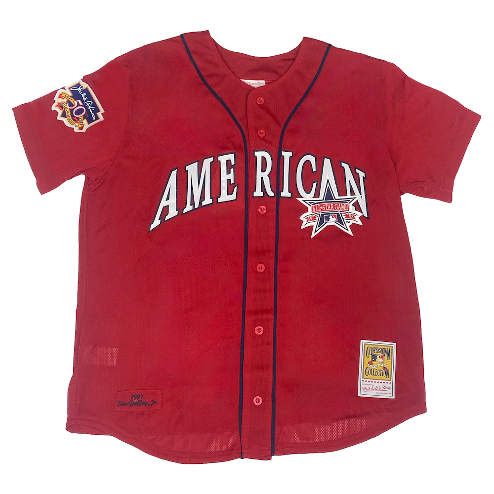 Ken Griffey Jr. Autographed Seattle Mariners M&N 1997 All Star Jersey Beckett