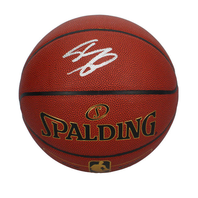 Shaquille O'Neal Autographed Los Angeles Lakers Spalding Basketball w/ Case Beckett