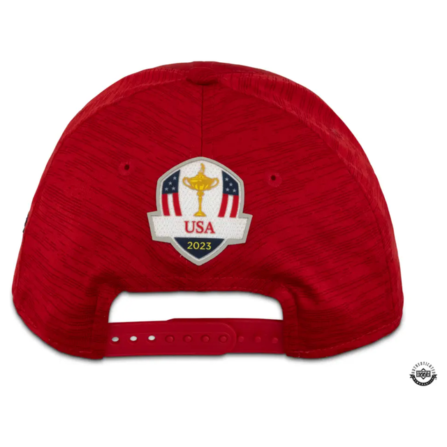 Collin Morikawa Autographed 2023 Ryder Cup Sunday Red Hat UDA