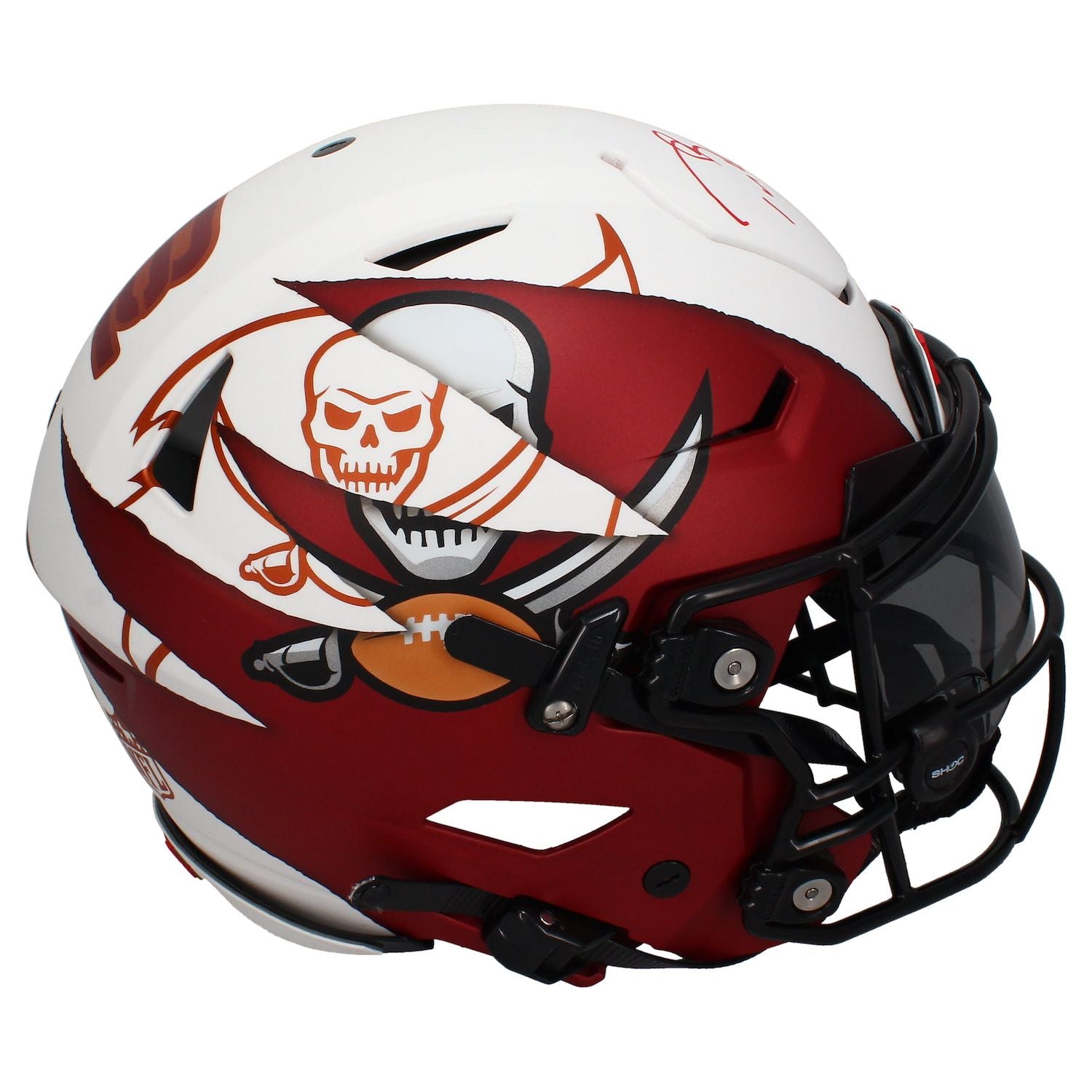 Tom Brady Autographed Buccaneers FSM Mashup Speed Flex Helmet Fanatics