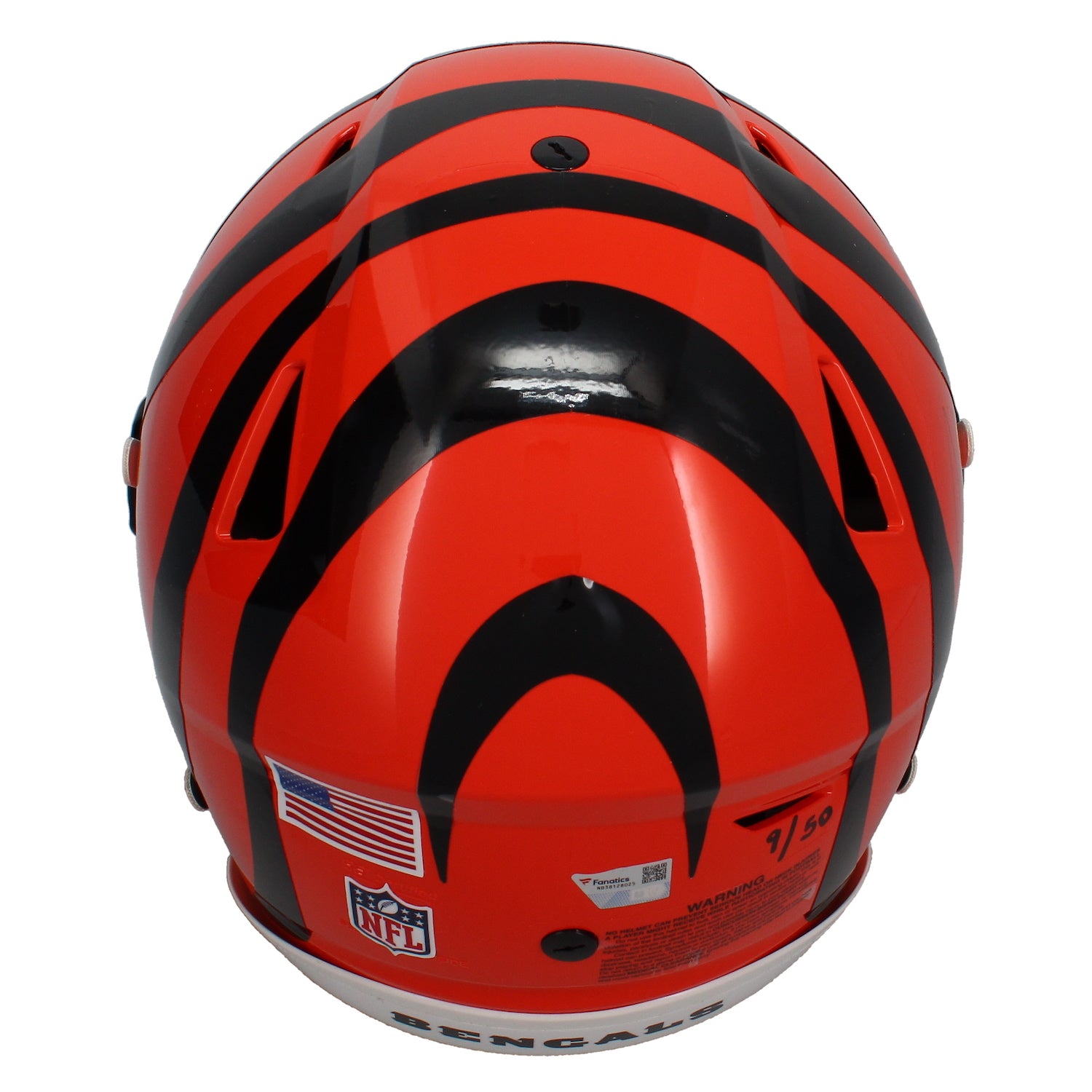 Joe Burrow Autographed Cincinnati Bengals "2020 #1 Pick Who Dey" SpeedFlex Helmet Fanatics LE 9/50