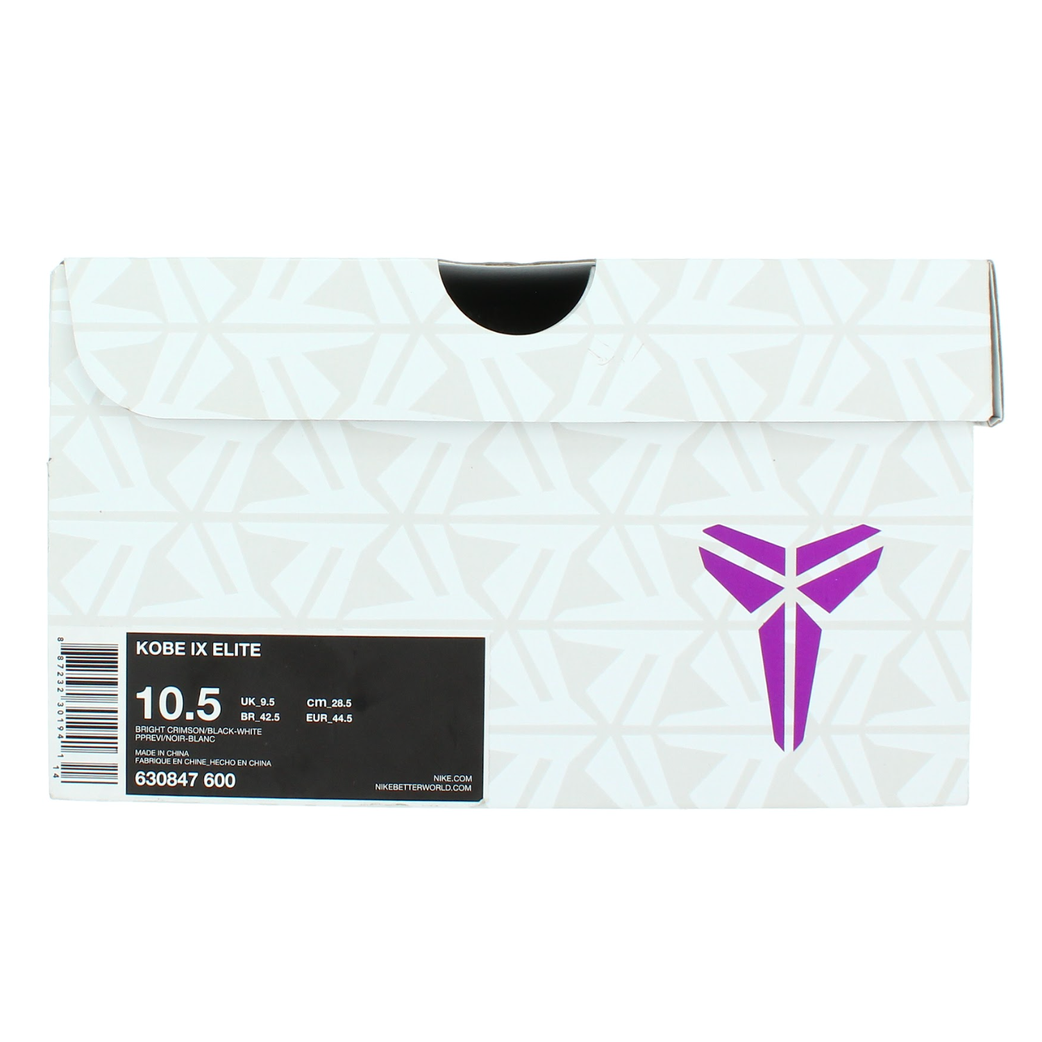 Kobe Bryant Autographed Nike Elite IX "Christmas Day 2024" Shoes Panini