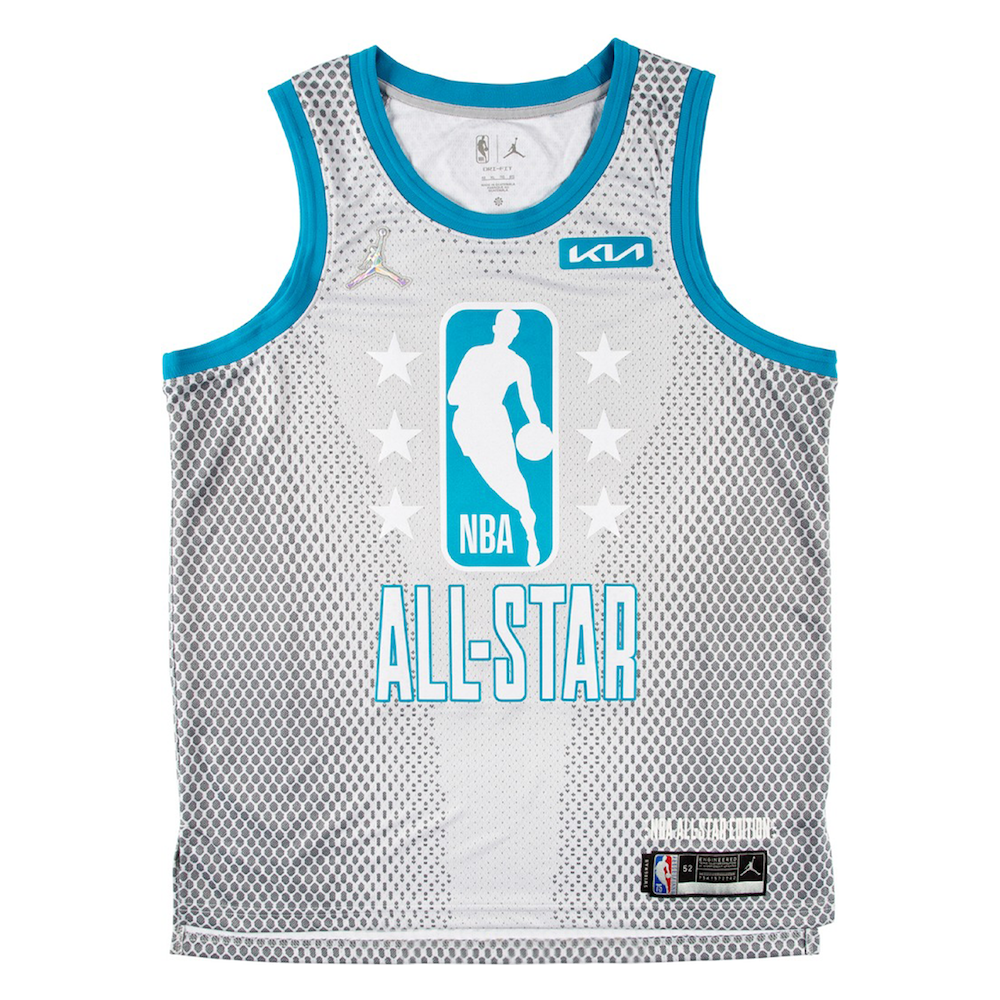 JA MORANT Autographed Memphis Grizzlies 2022 All Star Gray Jersey PANINI LE 1/50