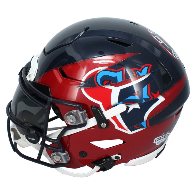 C.J. Stroud Autographed Texans FSM 'H-Town' Ripped SpeedFlex Helmet Fanatics