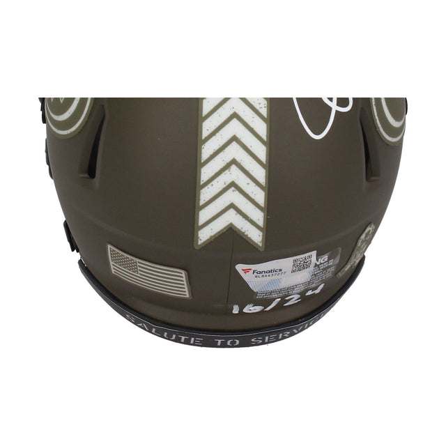 Joe Montana Autographed "Joe Cool" 49ers STS Mini Helmet Fanatics LE 16/24