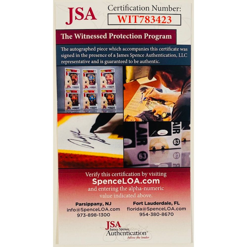 TOM BRADY Autographed New England Patriots Full Size Super Bowl Champion Lombardi Trophy JSA