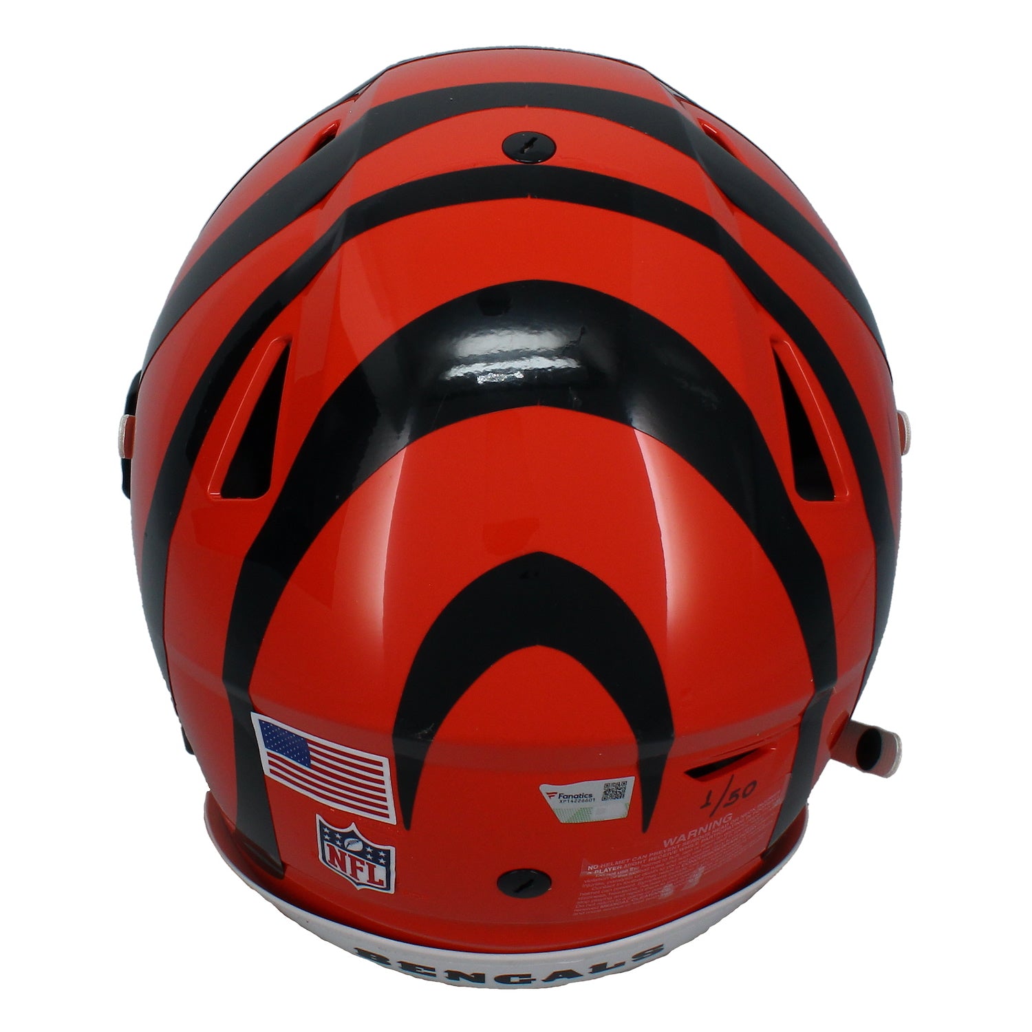 Joe Burrow Autographed Cincinnati Bengals "2020 #1 Pick Who Dey" SpeedFlex Helmet Fanatics LE 1/50