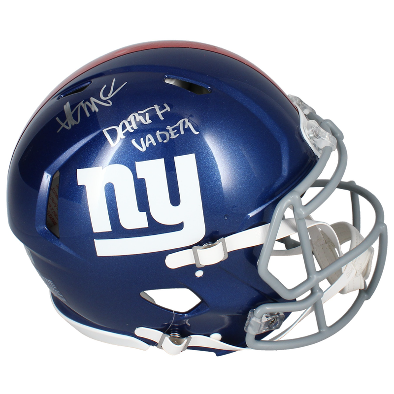 Abdul Carter Autographed "Darth Vader" New York Giants Authentic Speed Helmet Fanatics