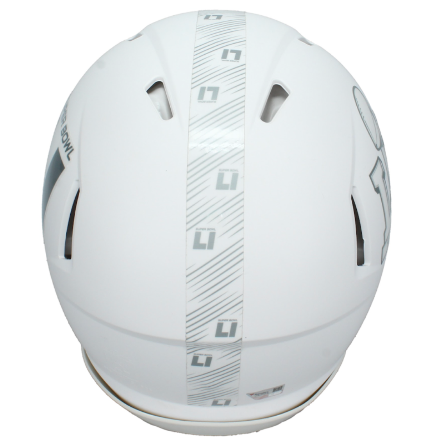 Tom Brady Autographed Patriots SB 51 Logo Authentic Helmet w/ Visor Fanatics