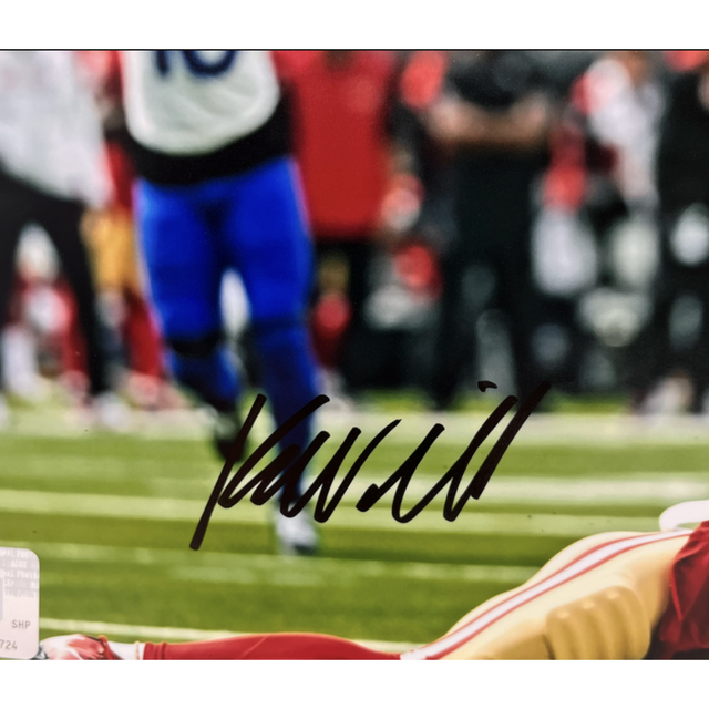 Kyren Williams Autographed "TD Flip" Los Angeles Rams 11" x 14" Photo Beckett