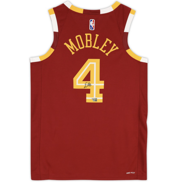 Evan Mobley Autographed Cleveland Cavaliers Nike Red Mixtape Swingman Jersey Fanatics