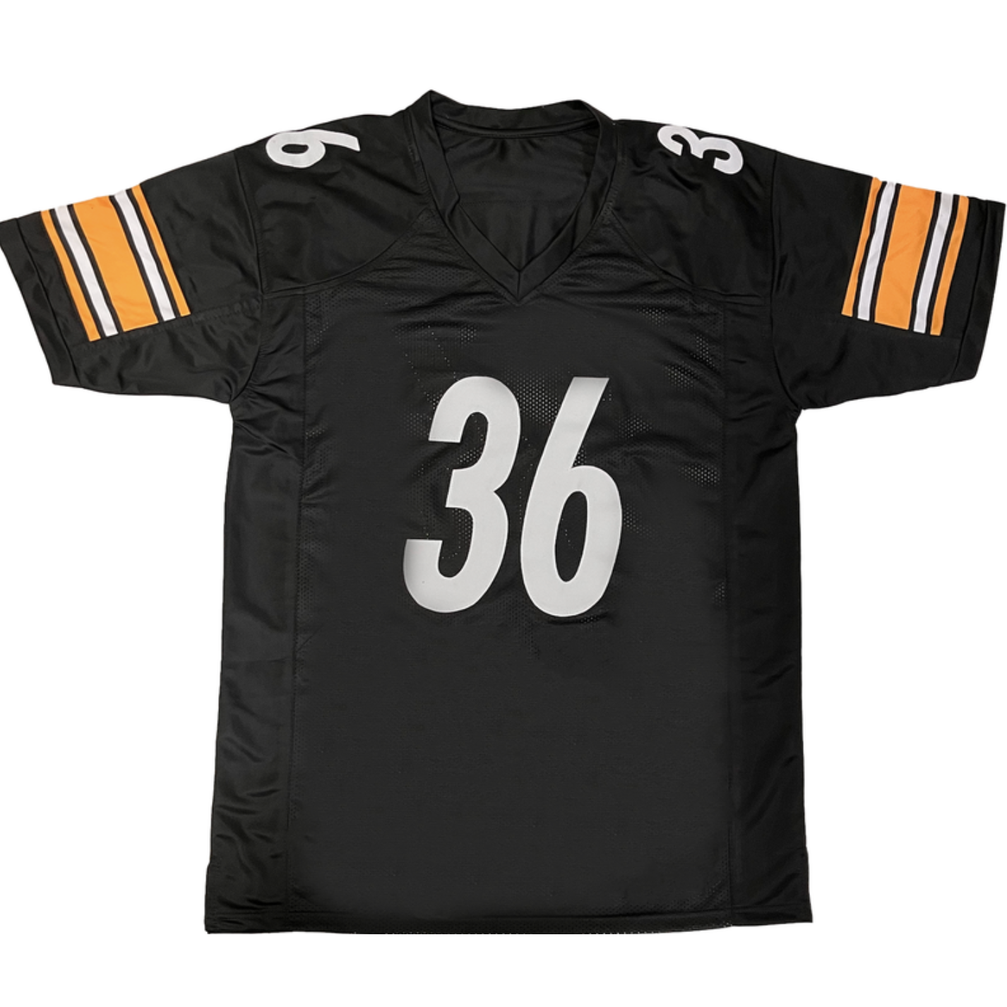 Jerome Bettis of the Steelers Autographed Black Custom #36 Jersey Beckett