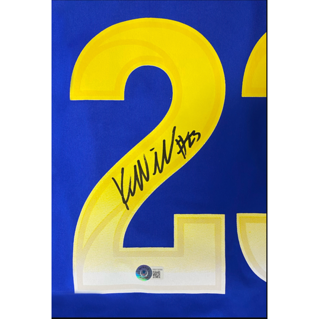 Kyren Williams Autographed Nike Los Angeles Rams Blue Game Jersey Beckett
