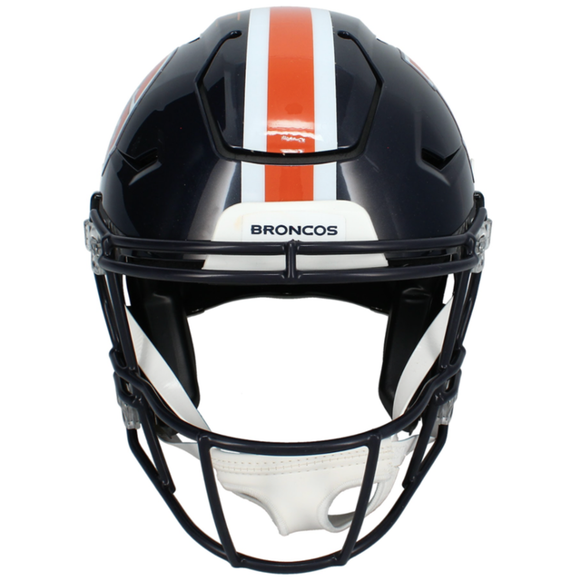 Patrick Surtain II Autographed Denver Broncos Color Rush Alt. Speedflex Helmet Beckett