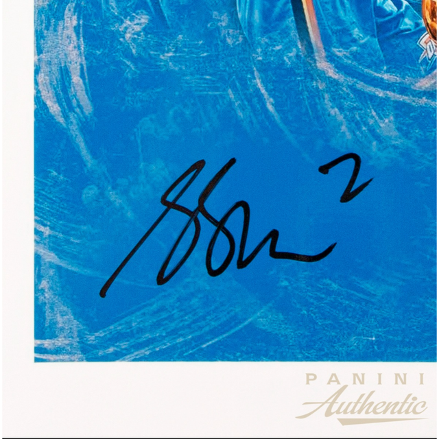 Shai Gilgeous-Alexander Autographed 16x20 "MVP" Photograph LE 102 Panini