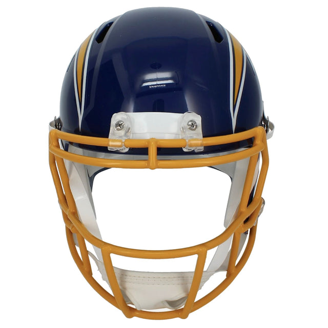Antonio Gates Autographed Los Angeles Chargers Navy 2025 Alternate Full Size Speed Helmet Beckett