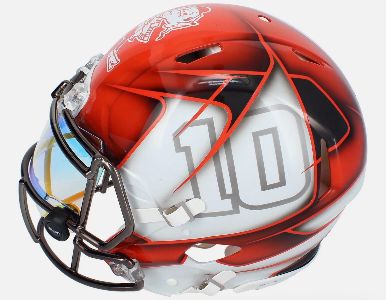 Quinshon Judkins Autographed Cleveland Browns Custom Painted Limited Edition 1/1 Authentic Fanatics Underwraps