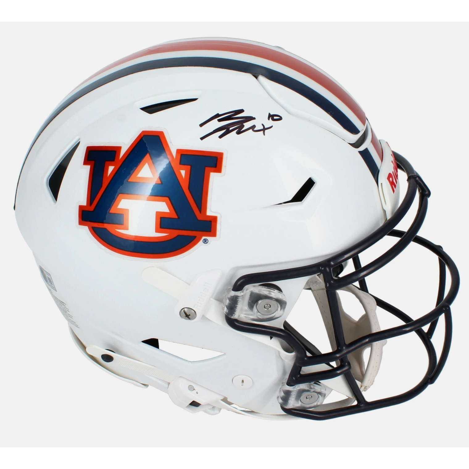 Bo Nix Autographed Auburn Tigers Speedflex Authentic Helmet Beckett Witnessed