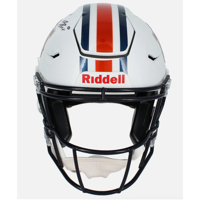 Bo Nix Autographed Auburn Tigers Speedflex Authentic Helmet Beckett Witnessed