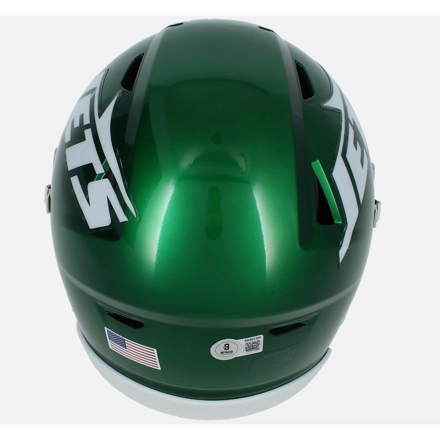 Joe Klecko Autographed/Inscribed "HOF 23" New York Jets Speedflex Midi Helmet Beckett