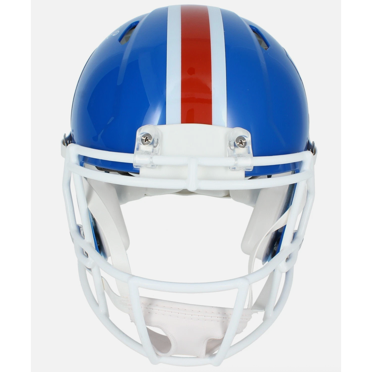 Bo Nix Autographed Denver Broncos 1975-96 Throwback Speed Authentic Helmet Beckett