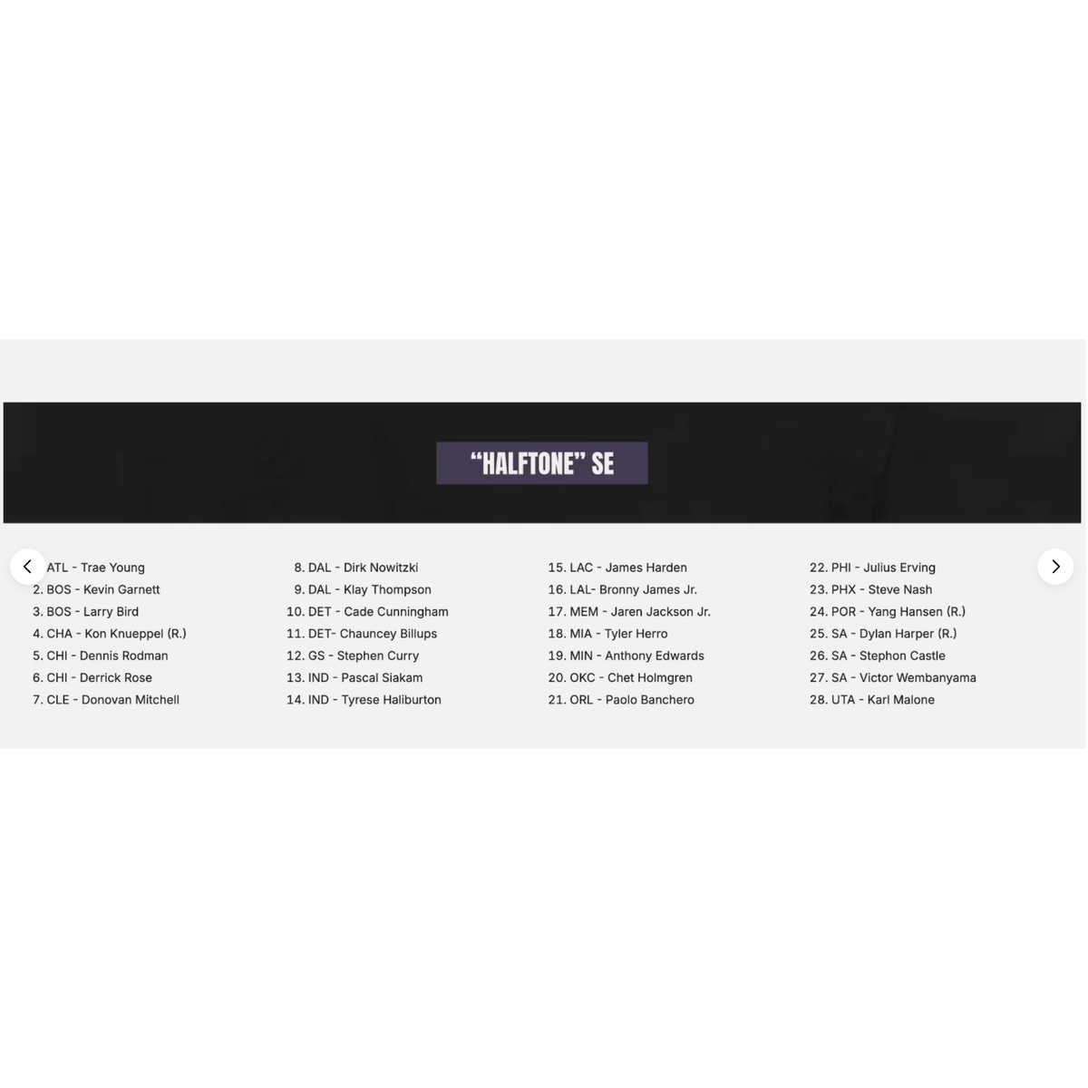 NBA Under Wraps 2026 Emanate Fanatics (Cooper Flagg or Kon Knueppel)