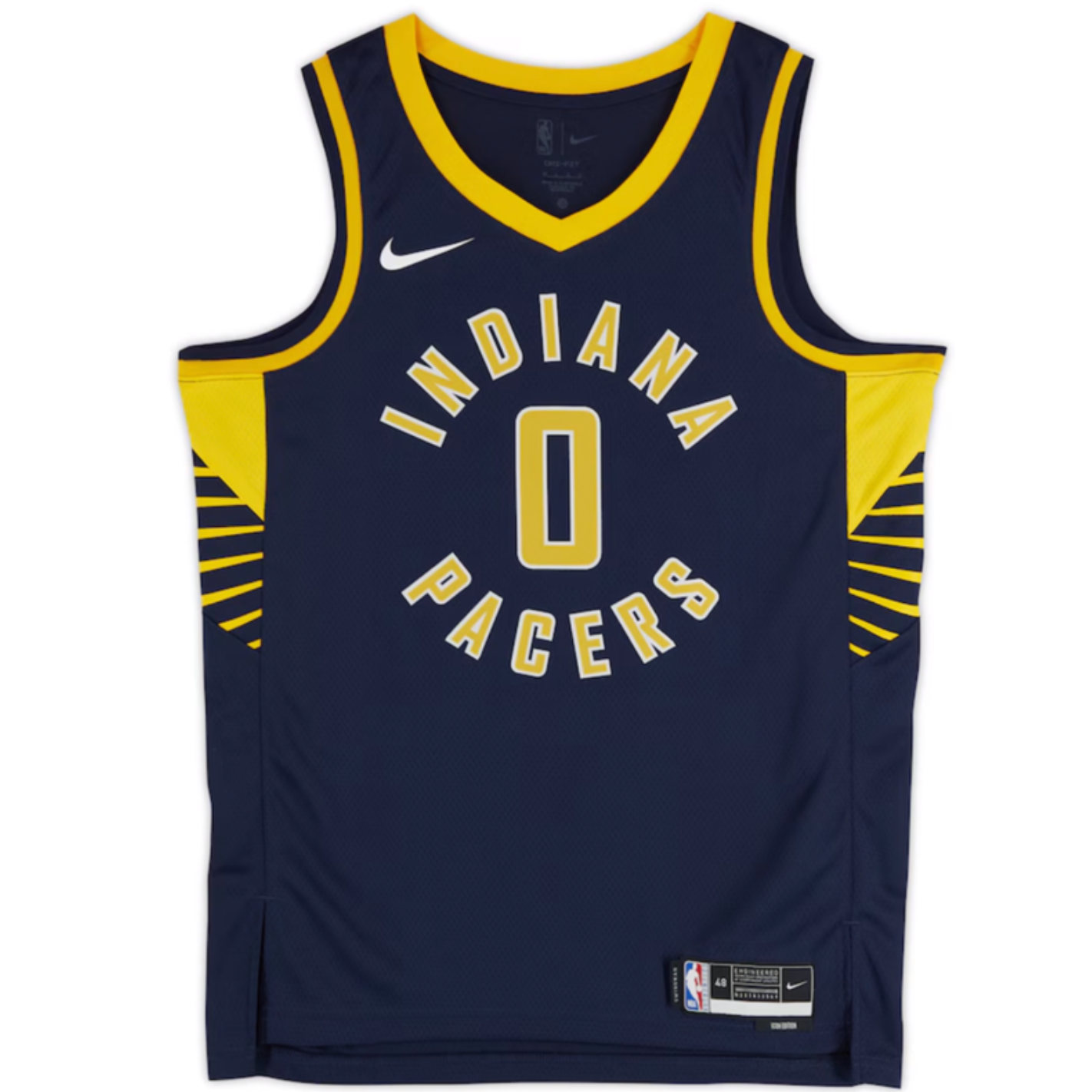 Tyrese Haliburton Autographed Indiana Pacers Nike Navy Icon Swingman Jersey Fanatics