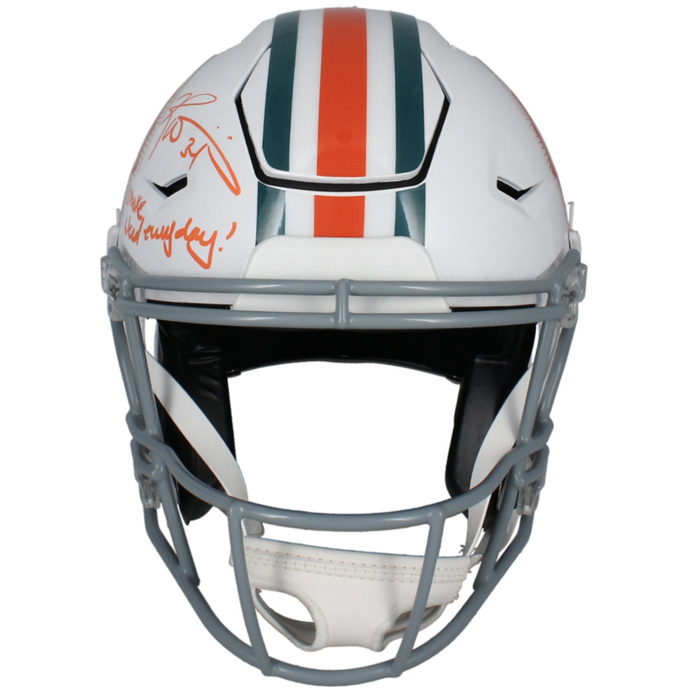 Ricky Williams Autographed / Inscribed Miami Dolphins Speedflex Helmet Beckett