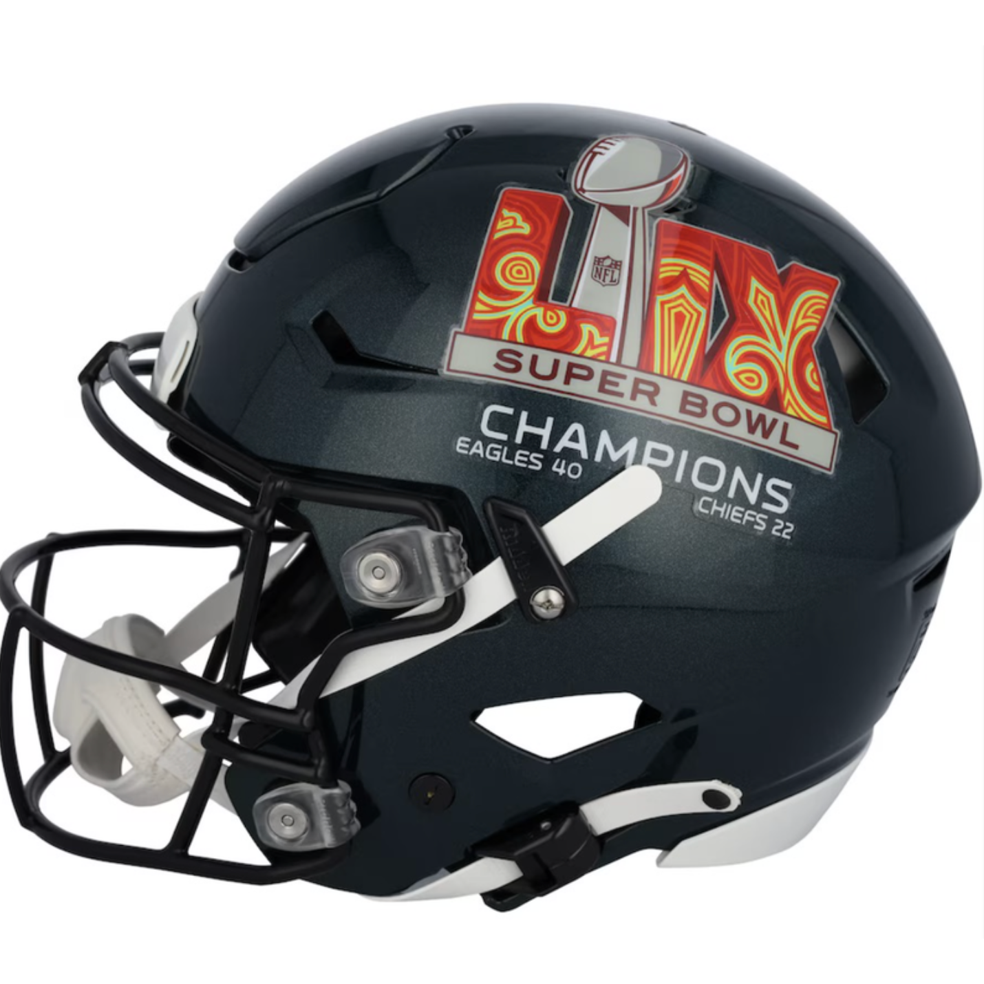 Jalen Hurts Autographed Eagles Super Bowl Logo Speedflex Helmet Fanatics