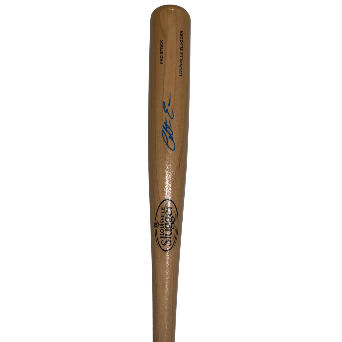 Colt Emerson Autographed Seattle Mariners Louisville Slugger Blonde Pro Stock Baseball Bat Beckett