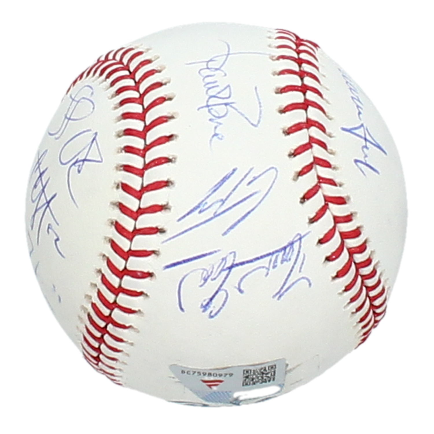 2019 Yankees Multi-Signed Baseball (Judge, Sabathia, Boone, Gregorious) Fanatics